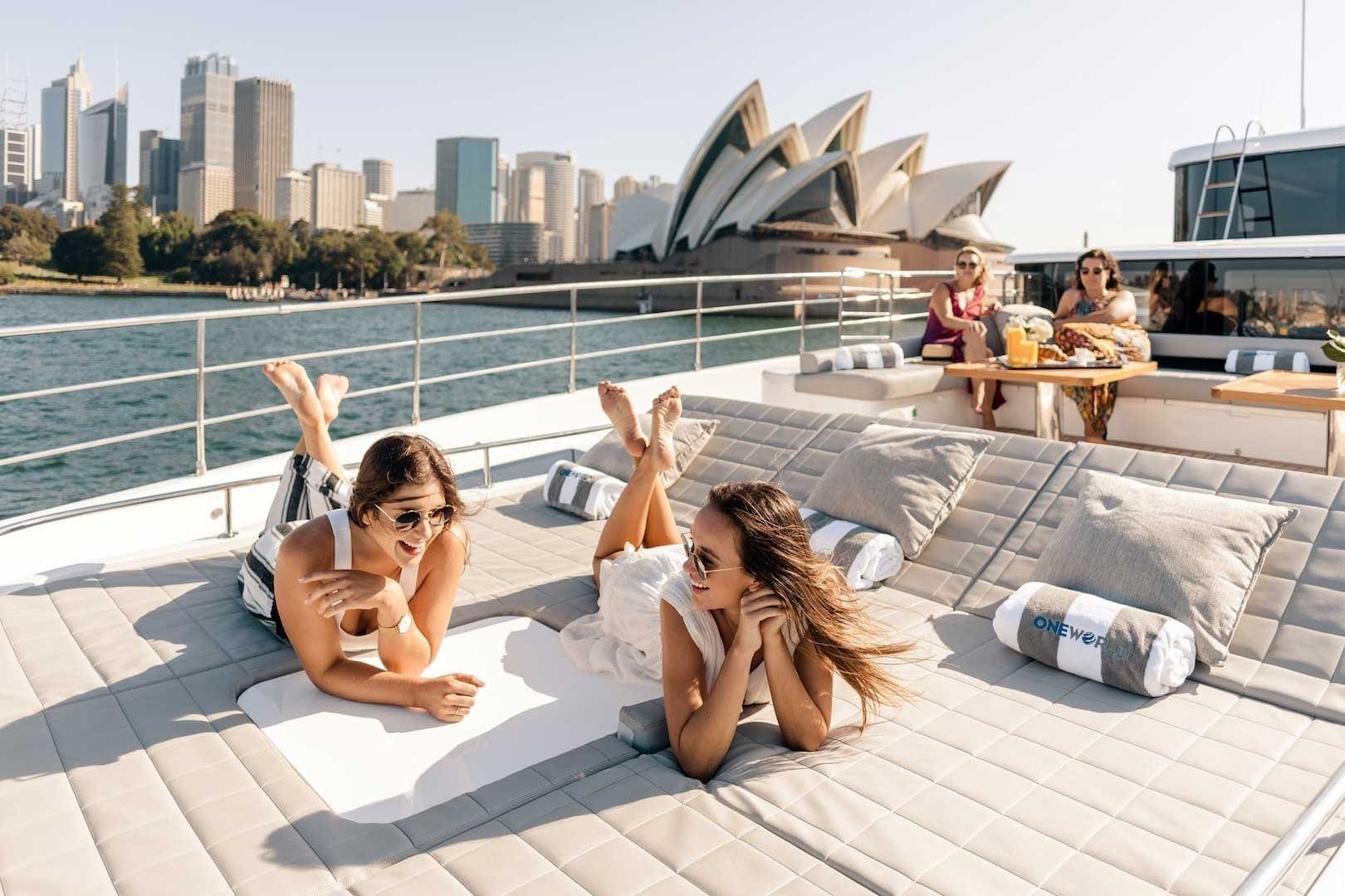 OneWorld-bow Corporate Boat Hire