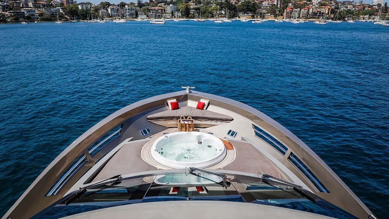 Charter-Shadow-8 Privacy Charter Boat Sydney Harbour