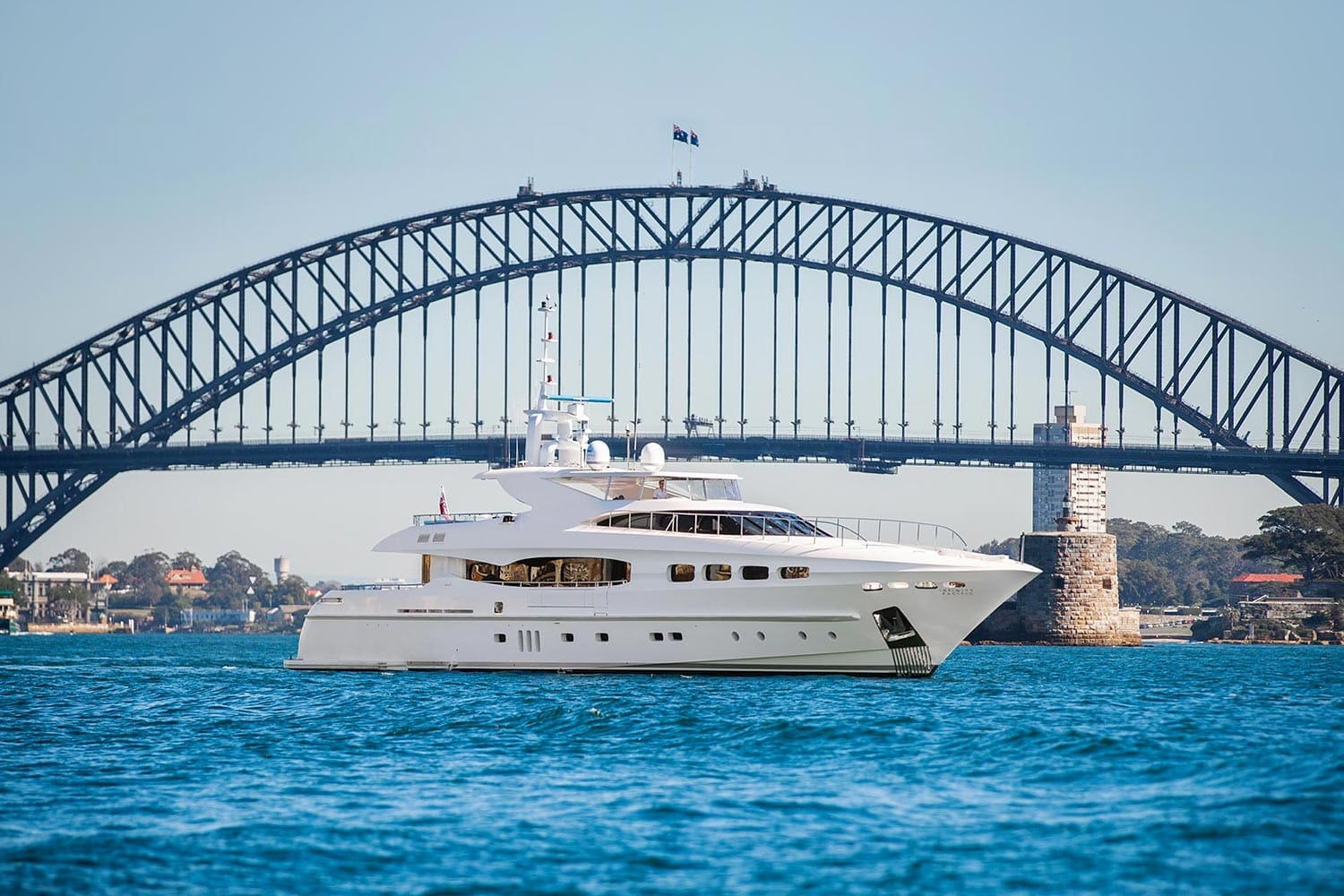 Infinity-Pacific_Sydney-Harbour-Bridge Hire Privacy Boat Sydney